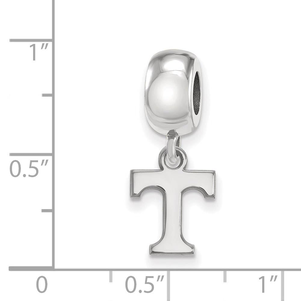 Sterling Silver University of Tennessee XS Dangle Bead Charm
