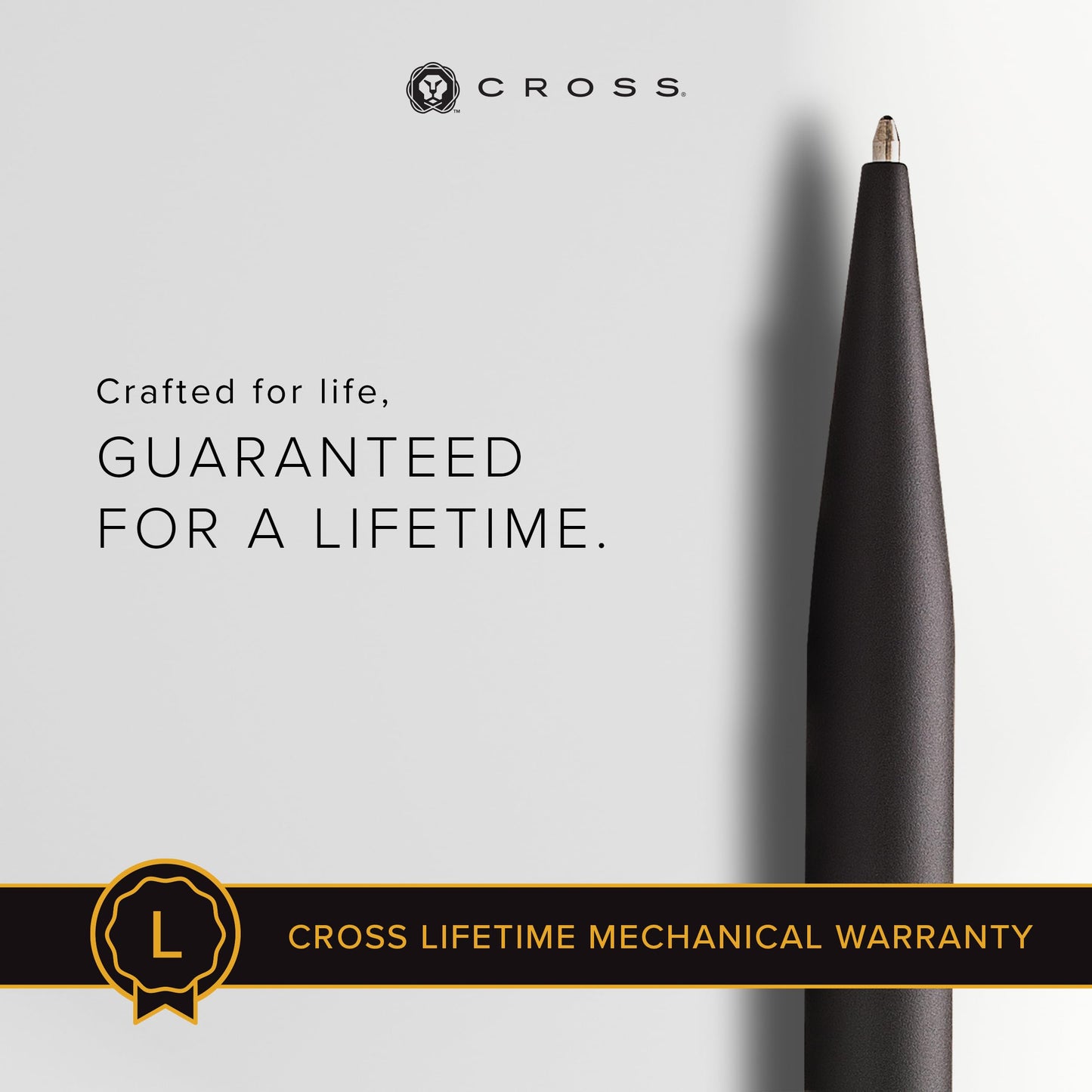 Cross Tech2 Refillable Ballpoint Pen, Medium Ballpen With Stylus, Includes Premium Gift Box - Satin Black