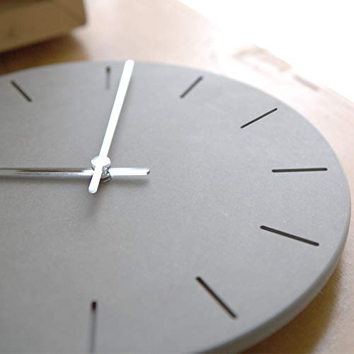 Modern Minimalist Concrete Collection Silent Wall Clock
