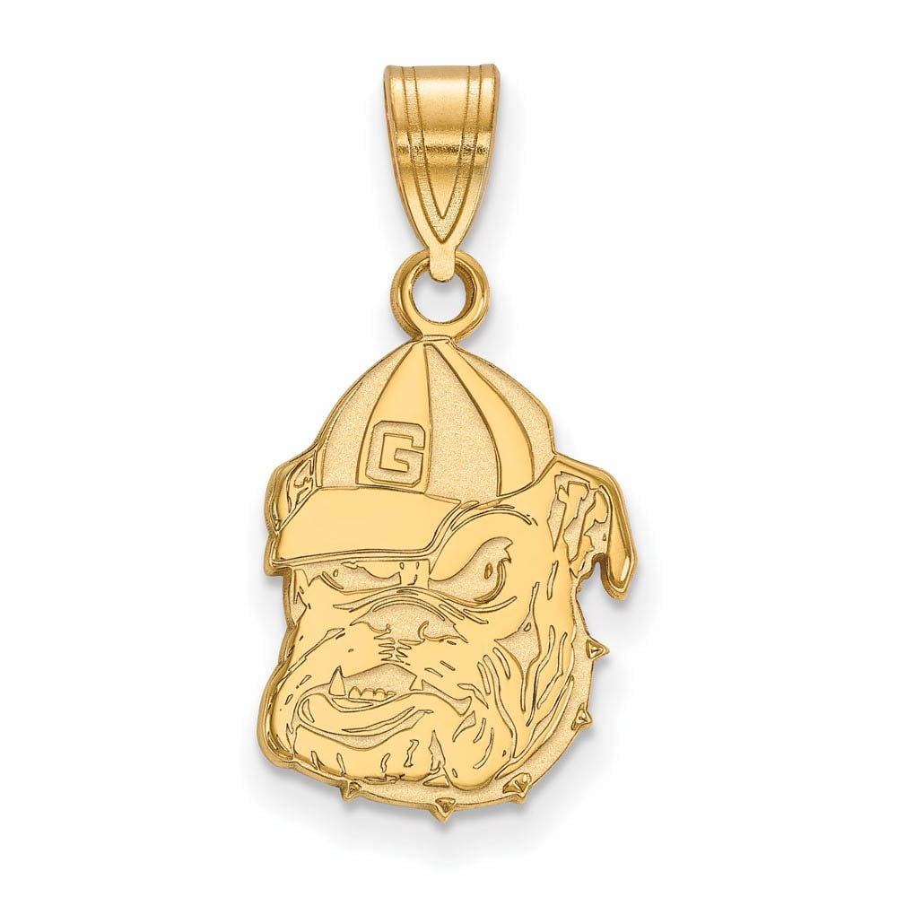 10k Gold LogoArt University of Georgia Bulldog Medium Pendant Q1Y045UGA