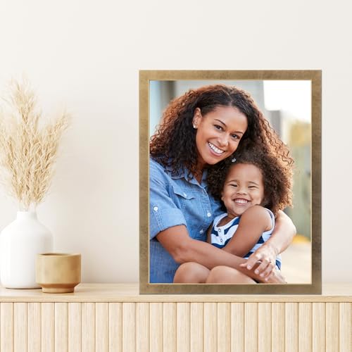 CHLOE Gold Contemporary by Lawrence Frames - 8x10