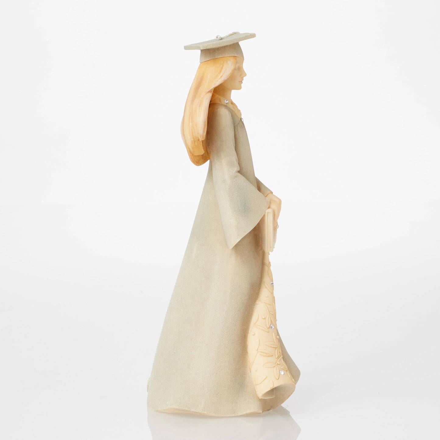 Foundations Graduation Girl Figurine 7.7in H