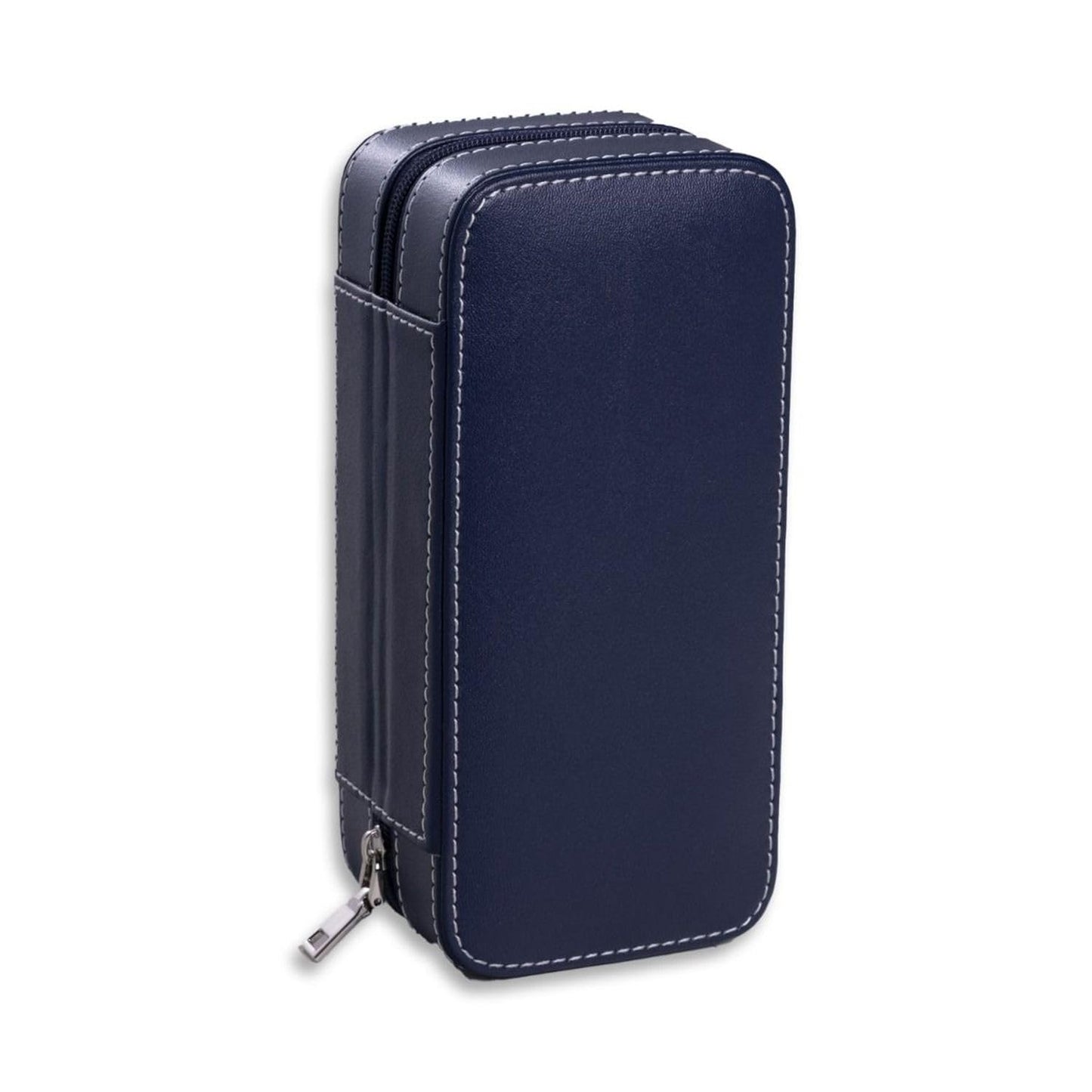 Bey Berk Davidson Blue Leather Two Watch Travel Case