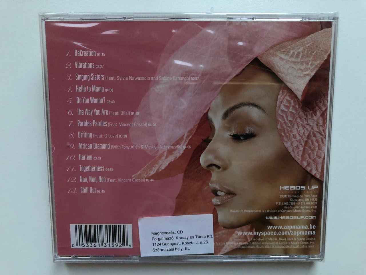 ReCreation [Audio CD] Zap Mama