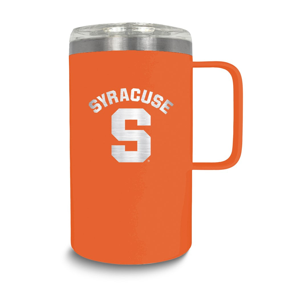 Collegiate Syracuse University Stainless Steel 18 oz. Hustle Mug with Lid