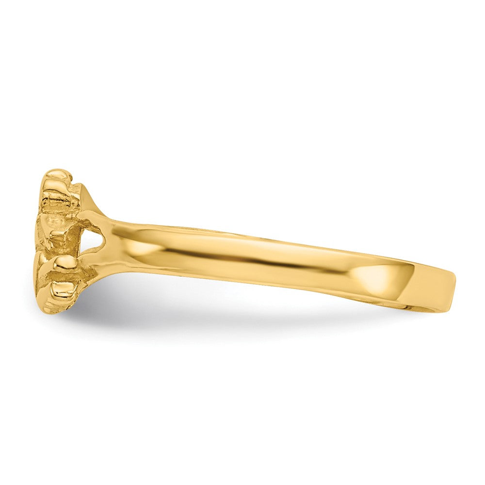14k Angel Baby Ring Size 2