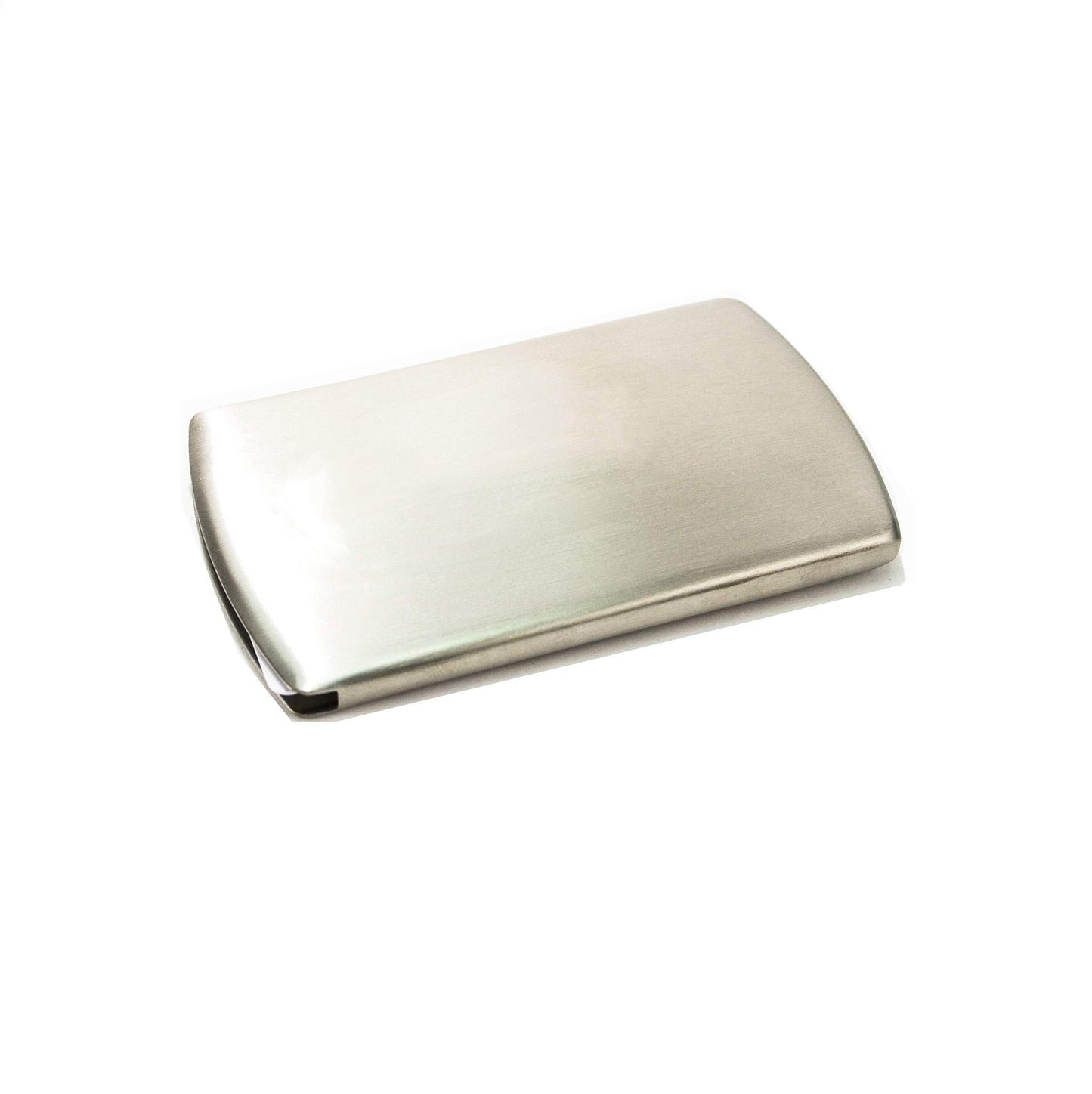 Brushed Stainless Steel Smart Card Case QGM5961