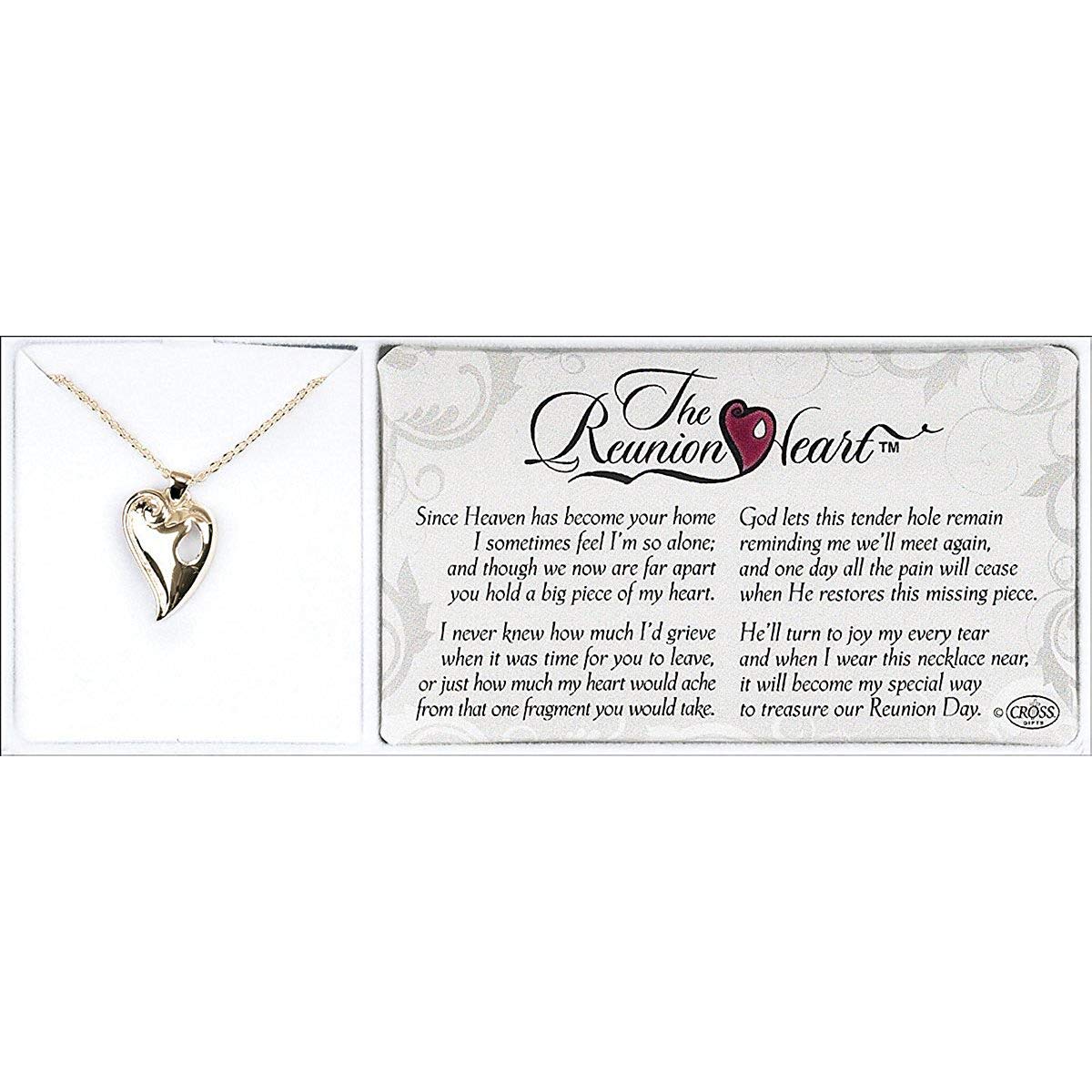 The Reunion Heart' Necklace W/18" Chain