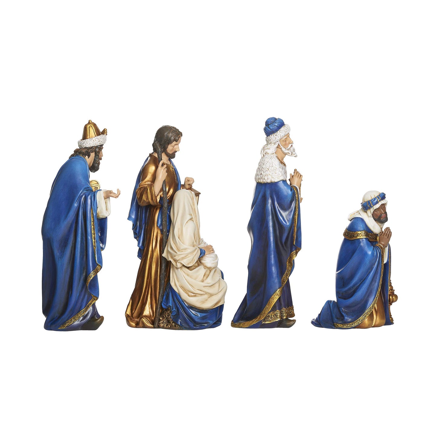 Roman Set of 4 Nativity Scene Christmas Tabletop Figurines 29"