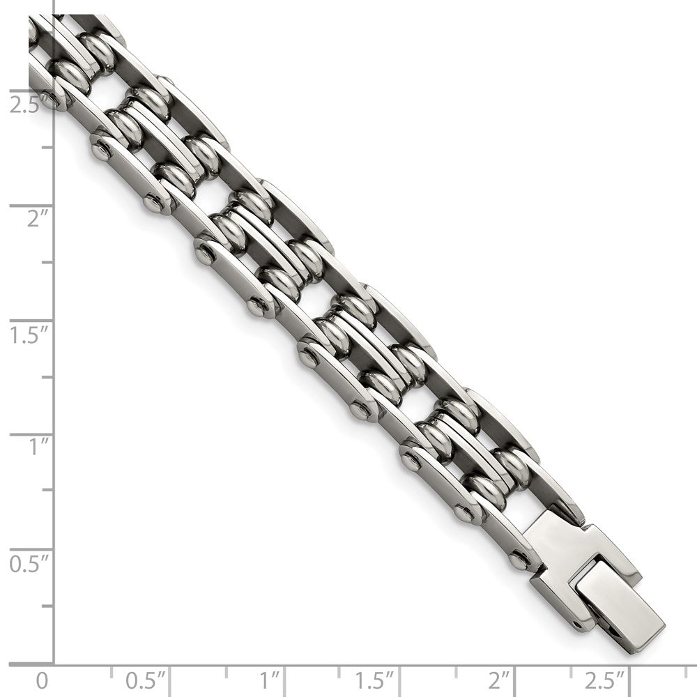 Stainless Steel Polished 8.75in Bracelet 8.5 inches