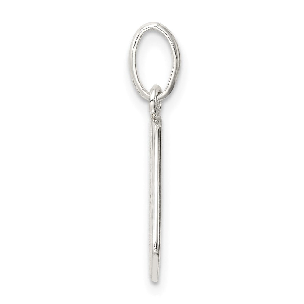Sterling Silver Brushed & Antiqued Mother Heart Pendant