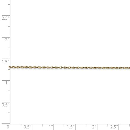 10k .95mm Carded Cable Rope Chain