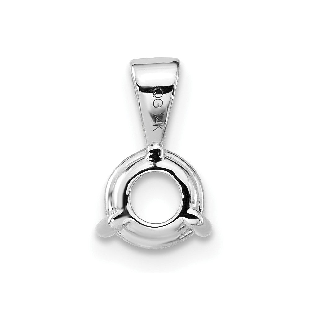 14kw 3/4ct. Round 3 Prong Solitaire Mtg