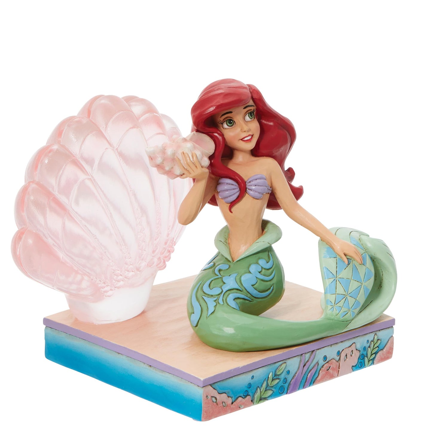 Jim Shore A Tail Of Love Polyresom Ariel Little Mermaid 6011923