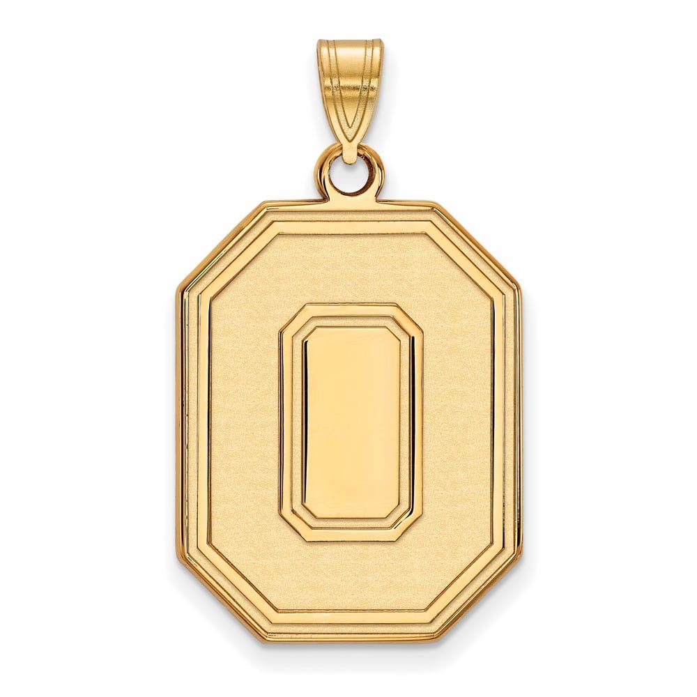 10k Gold LogoArt The Ohio State University Letter O Extra Large Pendant Q1Y048OSU