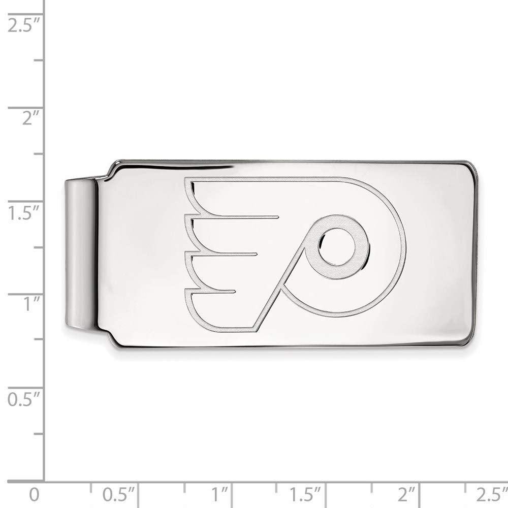 Silver Philadelphia Flyers Money Clip