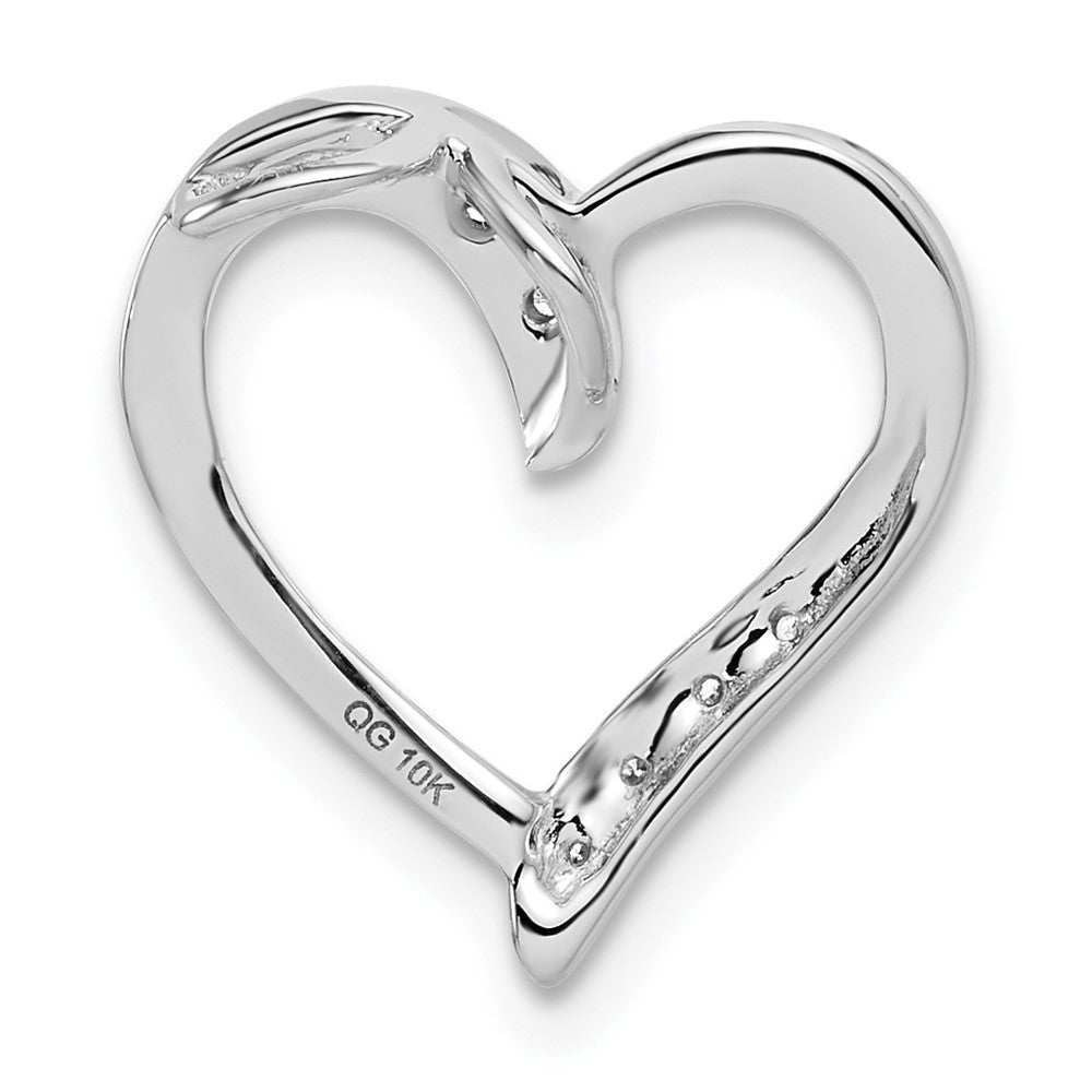 10kw Diamond Heart Pendant