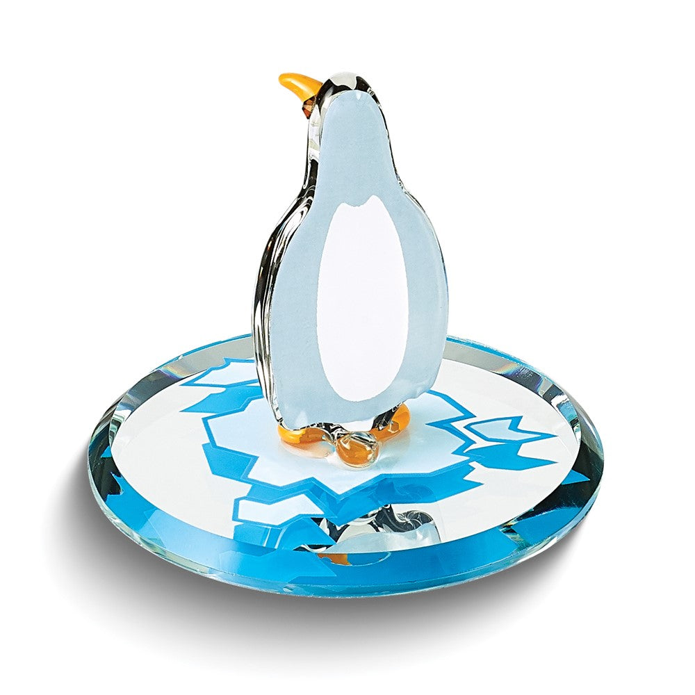 Glass Baron Penguin Figurine