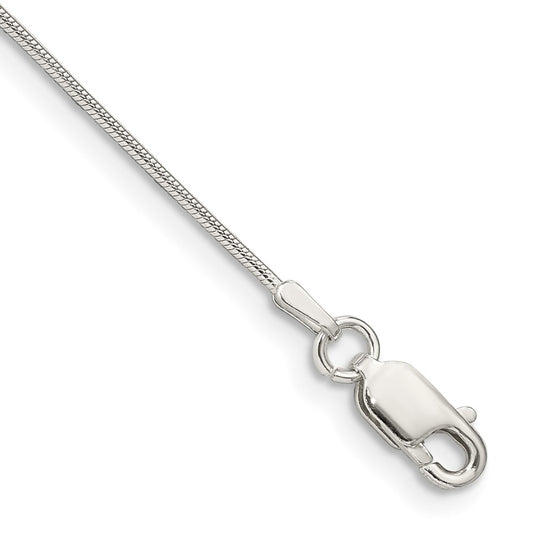 Sterling Silver .8mm Snake Chain 7 inches