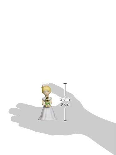 Growing Up Birthday Girls Blonde Age 4 Figurine 3.5in H