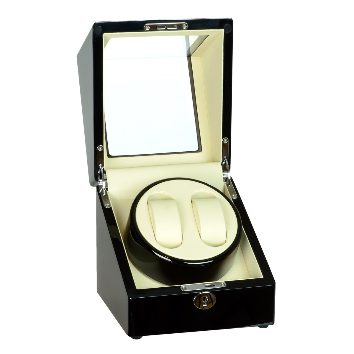 Steinhausen Heritage Onyx Finish Dual Watch Winder