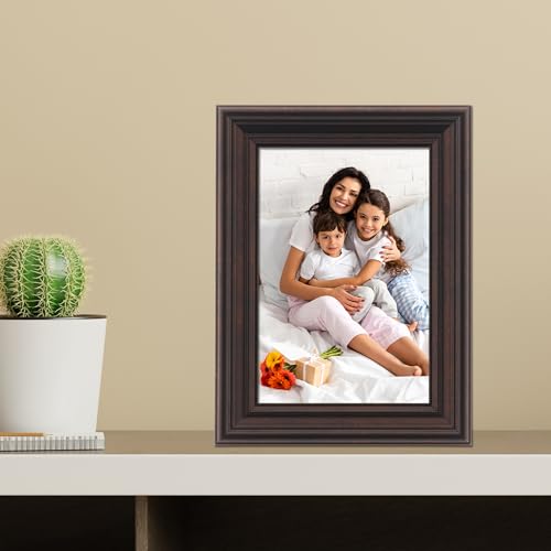 Lawrence Frames 4x6 Classic Detailed Oil Rubbed Bronze Picture Frame 535546