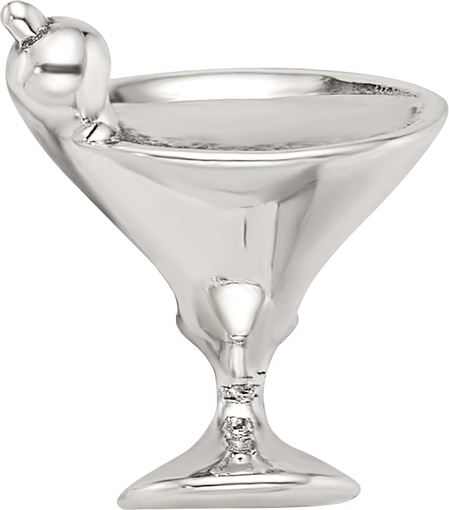 Sterling Silver Reflections Martini Bead