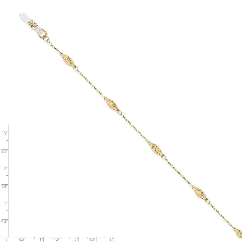 Gold-tone 30in Eyeglass Holder Chain