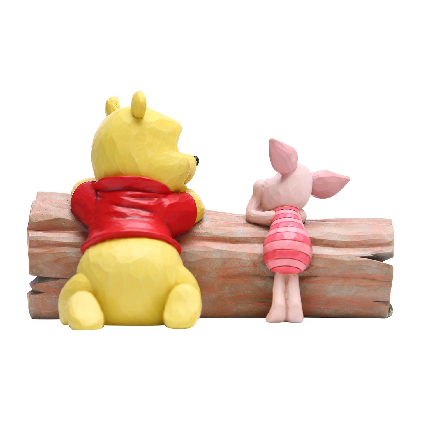 Enesco Disney Traditions by Jim Shore Pooh and Piglet by Log Figurine