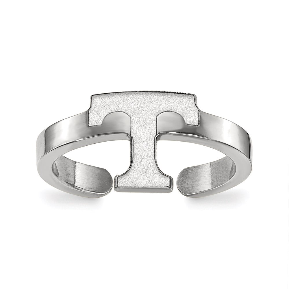 LogoArt Sterling Silver University Of Tennessee Toe Ring