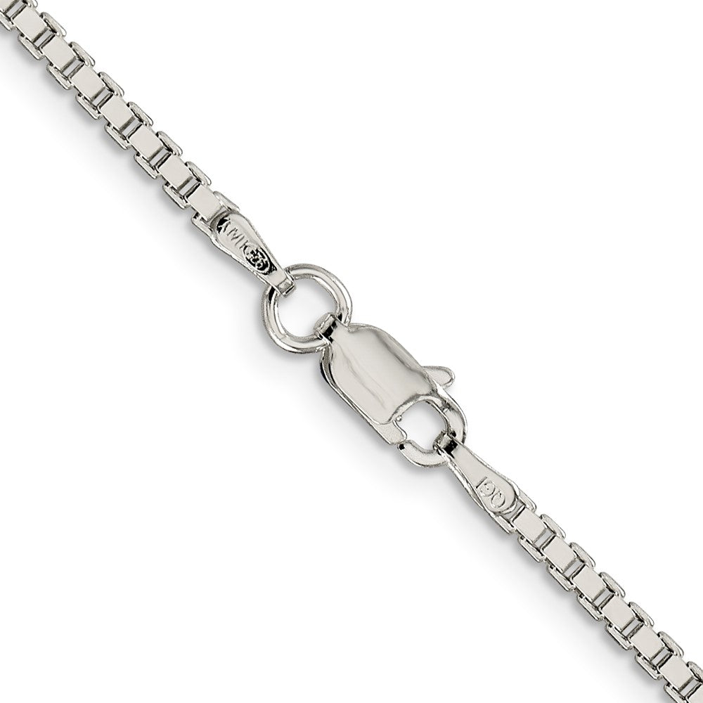 Sterling Silver 1.9mm Box Chain 24 Inches