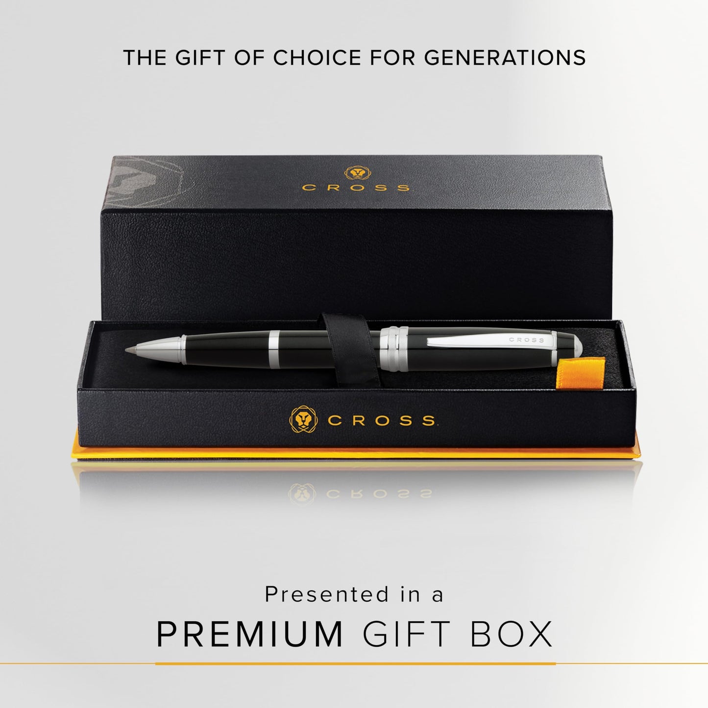 Cross Bailey Black Lacquer Rollerball Pen