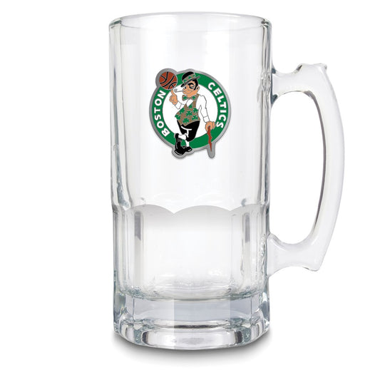 NBA Boston Celtics Glass 32 ounce Macho Mug