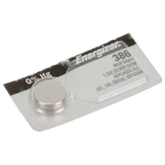 Replacement Battery for Energizer 386/301 (2-Pack) Replacement Battery