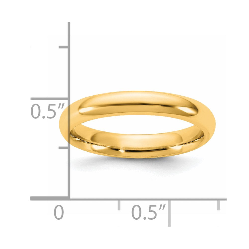14KY 3.5mm Standard Comfort Fit Band Size 11
