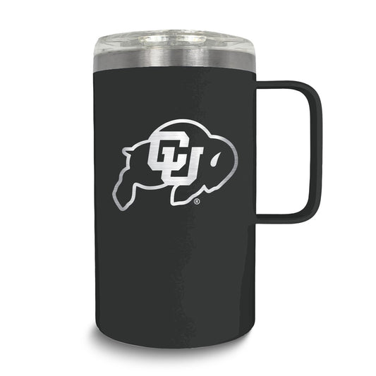 Collegiate University of Colorado Stainless Steel 18 oz. Hustle Mug with Lid