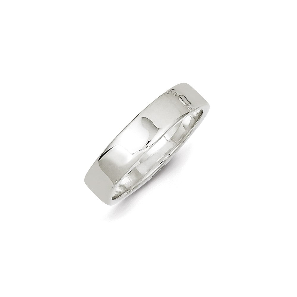 Sterling Silver 5mm Lightweight Flat Size 12 Band