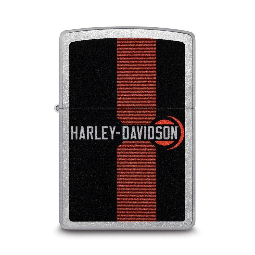 Zippo Street Chrome Harley Davidson Color Image Lighter