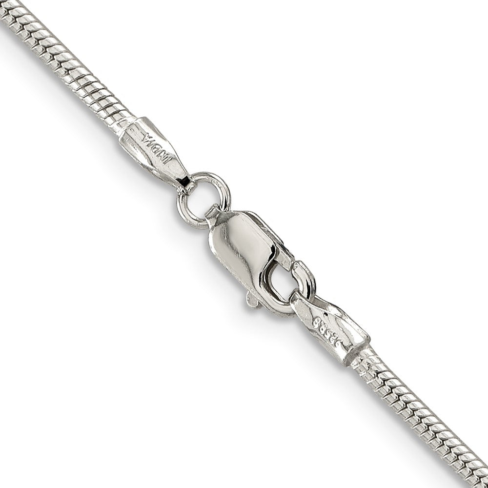 Sterling Silver 1.75mm Snake Chain 22 Inches