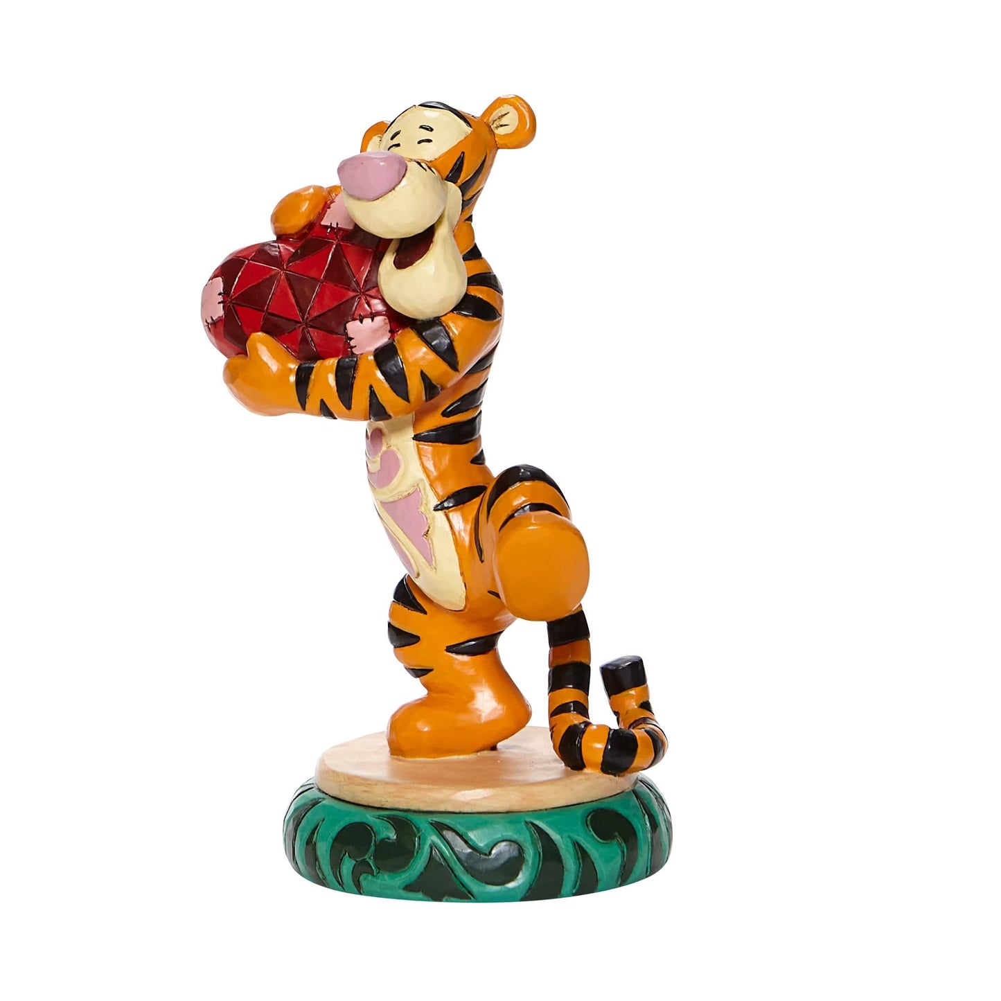 Jim Shore Disney Traditions 6008073 Tigger Holding A Heart Figurine 5.5" H