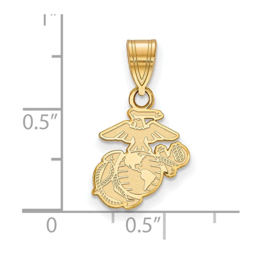 10ky Small U.S. Marine Corps Pendant