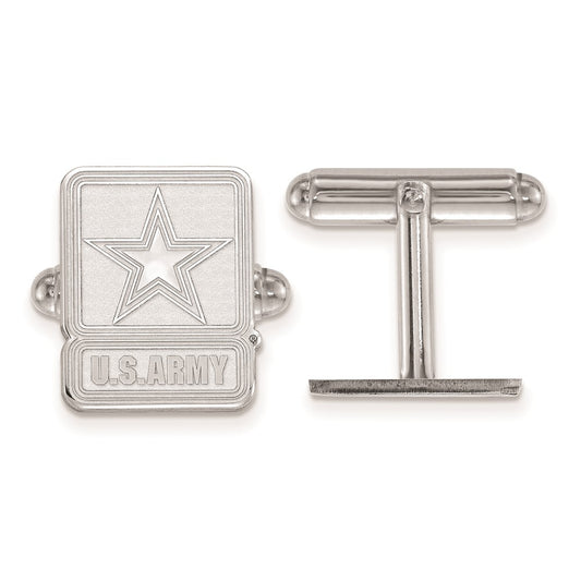 Sterling Silver U.S. Army Cuff Links