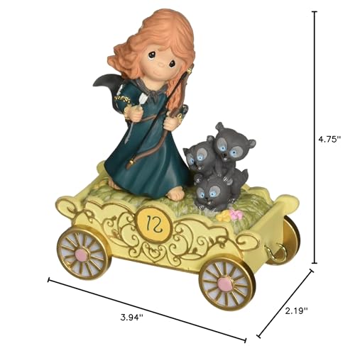 Disney Fulfill Your Dreams, Precious Moments Disney Birthday Princess Parade Figurine, Age 12, Count 1