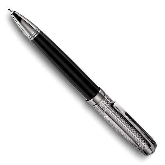 Charles-Hubert Black and Gunmetal Finish Ballpoint Pen QGM13666
