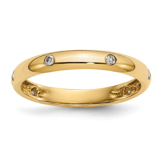 10K 6-stone Diamond Band Size 6.75
