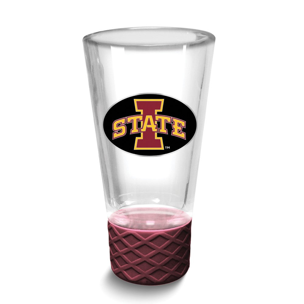 Collegiate Iowa State Collectors 4 oz. Shot Glass with Silicone Base