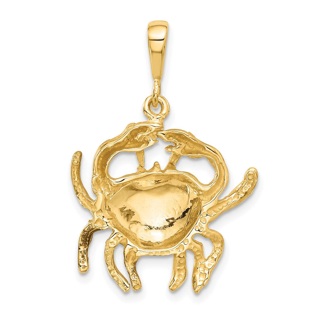 10k Cancer Zodiac Charm