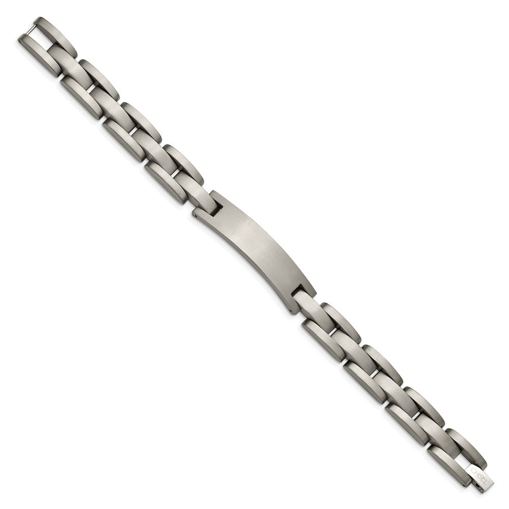 Titanium Brushed 8.75in ID Bracelet 8.75 inches