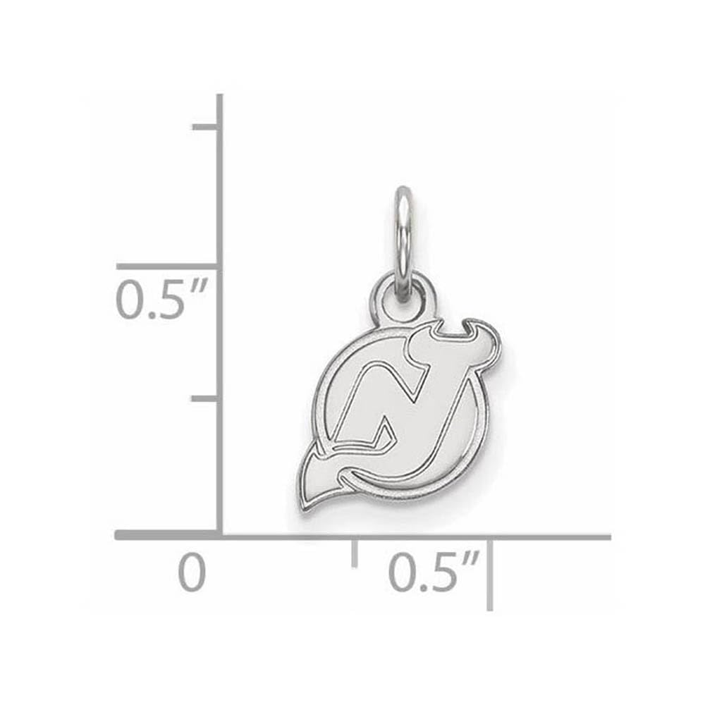 Women's New Jersey Devils Sterling Silver XS Pendant