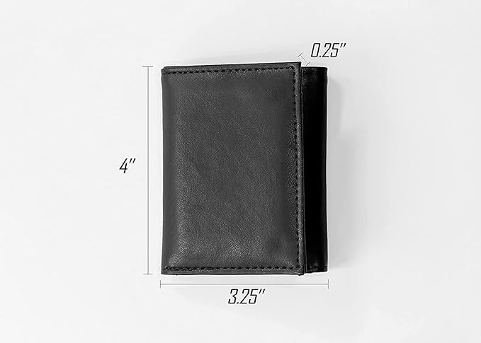 Cleveland NBA Cavaliers Laser Engraved Black Trifold Wallet
